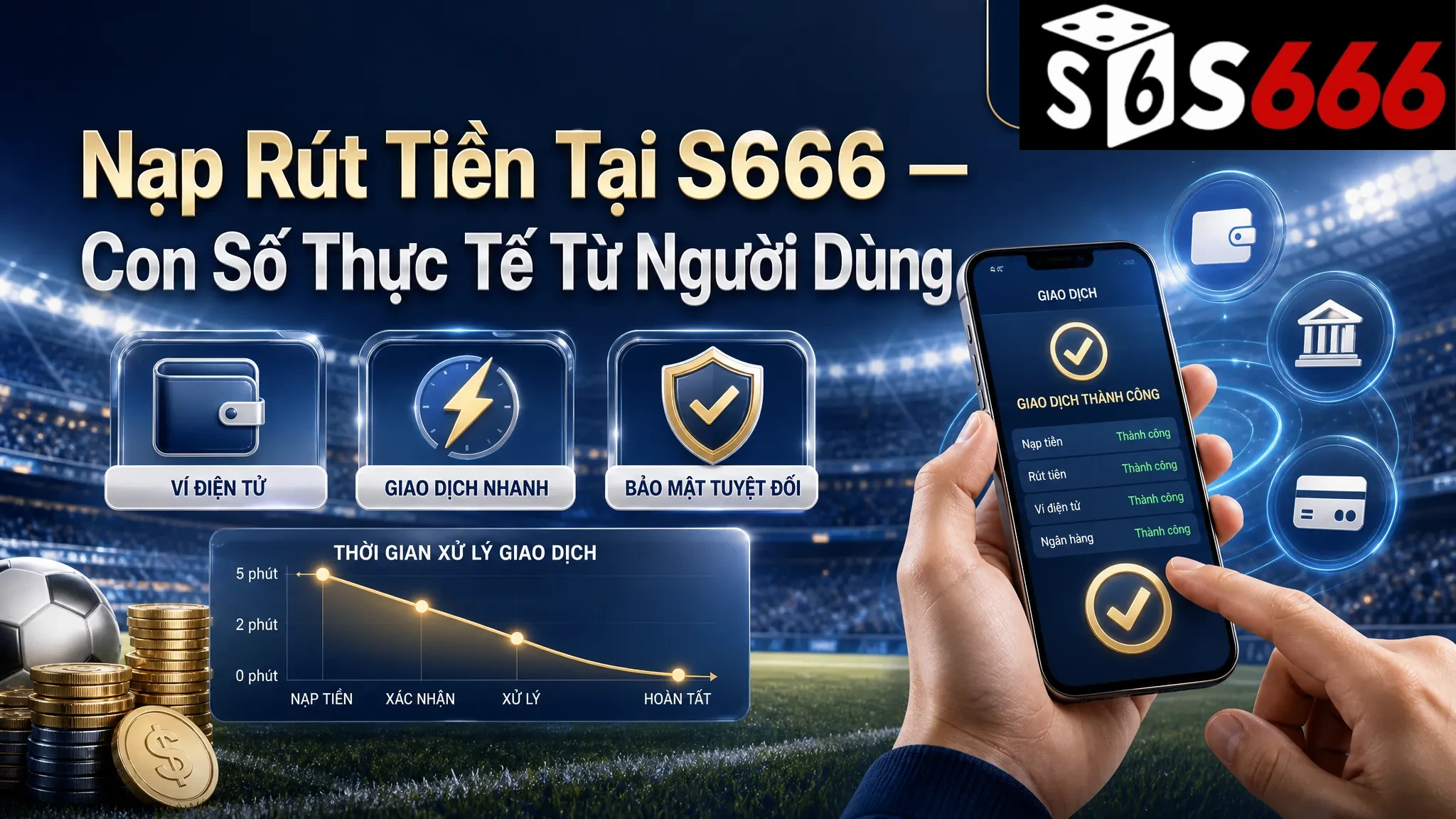 Nạp Rút Tiền Tại S666 — Con Số Thực Tế Từ Người Dùng